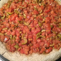 El cooksnap de María cuando hizo Masa base para pizza integral.