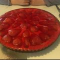 El cooksnap de Erica Lewin cuando hizo Tarta de frutillas fácil y rápida.