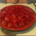 El cooksnap de Erica Lewin cuando hizo Tarta de frutillas fácil y rápida.