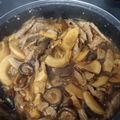 El cooksnap de Fernando Cuetos cuando hizo Ternera con bambú y shiitake.