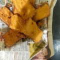 Amyra bhatt का कुकस्नैप जब उन्होंने ब्रेड पकौड़ा (bread pakoda recipe in Hindi) बनाया था।