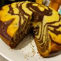 El cooksnap de Melani Mendoza cuando hizo Torta cebra.
