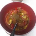 Cooksnap sham zain semasa beliau membuat 👩‍🍳LAUK PAUK : IKAN KEMBUNG MASAK ASAM PKP.