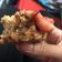 El cooksnap de Vanessa Mendez cuando hizo Budín con frutillas.