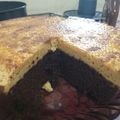 El cooksnap de Nava Tamia cuando hizo Pastel Imposible o Chocoflan.