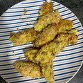 El cooksnap de Francisco Peña cuando hizo Croquetas de calabacín sin huevo.
