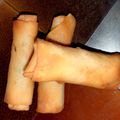 Humaira Saeed 's cooksnap of when they made Spring rolls.