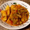 Cooksnap από 𝒳𝓇𝓊𝓈𝑜𝓊𝓁𝒶 𝒦𝑜𝓃𝓉𝑜𝓅𝑜𝓊𝓁𝑜𝓊 στη συνταγή Μπάμιες με πατατούλες
