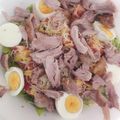 Cooksnap από Δωρα στη συνταγή Σαλάτα με γαλοπούλα ψητή, αυγό, κεφαλογραβιέρα, σουσάμι σως από μπαλσάμικο και πορτοκάλι μαρμελάδα !