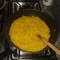 El cooksnap de ines graciela abad cuando hizo Risotto de Arroz con Azafrán.