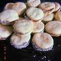 El cooksnap de Mercedes Larroza cuando hizo Alfajores de maicena.