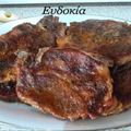 Cooksnap από Ευδοκία στη συνταγή Χοιρινές μπριζόλες στη σχάρα 🍷