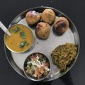 Reena Jain का कुकस्नैप जब उन्होंने दाल बाती (dal bati recipe in Hindi) बनाया था।