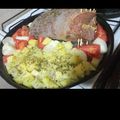 El cooksnap de gnc645 cuando hizo Carne rellena al horno.