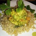 El cooksnap de Zaida TC @alquimiasfood cuando hizo Pavo con garbanzos y verduras al curry.