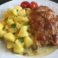Ani Kövesdi Cooksnap-ja, amikor elkészítette a(z) Mozzarellás, paradicsomos csirkemell receptet.