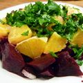 Cooksnap από common στη συνταγή Δροσερή σαλάτα με παντζάρι και πορτοκάλι