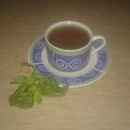 El cooksnap de Lady Marmalade cuando hizo Infusión de albahaca(mi digestivo favorito).