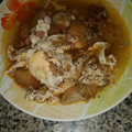 El cooksnap de xacate cuando hizo Sopa castellana o sopa de ajo.