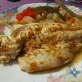 El cooksnap de Luz cuando hizo Dorada en papillote.