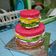 Cooksnap dari Lina Wahyuningsih untuk resep Steamed Rainbow cake moiiiisst.