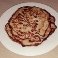 El cooksnap de Yessica Vargh cuando hizo Panqueque de banana y avena.