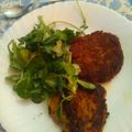 El cooksnap de Monica Muñoz cuando hizo Hamburguesa de tofu.