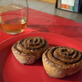El cooksnap de Valeria Lopez cuando hizo Cinnamon rolls integrales.