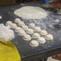 El cooksnap de Agus Velazquez cuando hizo Masa para sorrentinos con harina leudante.