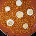 El cooksnap de pury cuando hizo Garbanzos con langostinos y merluza.