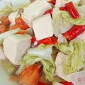 Cooksnap dari thy untuk resep Tumis Kuah Sawi Putih dan Tahu Putih