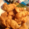 El cooksnap de Uladh Blåansikt Rodríguez cuando hizo Nuggets de pollo.