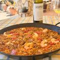 El cooksnap de begoigualada cuando hizo Paella de calamar con alcachofas, ajos tiernos y trigueros 🦑 🥘.