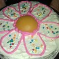 El cooksnap de Vale cuando hizo Torta de cumpleaños.