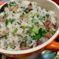 江湖小俠 的 香腸蛋炒飯 / 上海菜飯 cooksnap