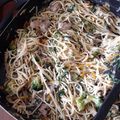 El cooksnap de Jose Manjarrez cuando hizo Tallarín Salteado a lo ecuatoriano.