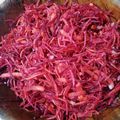 El cooksnap de Marthaluchaves cuando hizo Ensalada de remolacha, manzana y zanahoria -veggie.