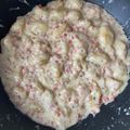 Szuszildi Cooksnap-ja, amikor elkészítette a(z) Sajtos bacon-ös gnocchi receptet.