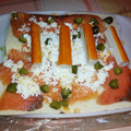 El cooksnap de Zaira cuando hizo Pastel frío de salmón ahumado y surimi.