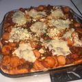 Cooksnap Nur Imtiyaz semasa beliau membuat Lasagna Roti Caraku.