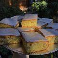 El cooksnap de Cami Alvarez cuando hizo 🇬🇧 CUADRADITOS de LIMÓN y AMAPOLA (“Lemon and poppy seed traybake”, Reino Unido).