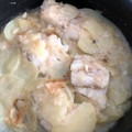 El cooksnap de Angélica Bravo cuando hizo Bacalao con papas.