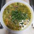 El cooksnap de Natalie Guzmán Henríquez cuando hizo Arvejas Partidas.