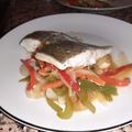 El cooksnap de SuperDesyLaChef cuando hizo Bacalao con Sanfaina.