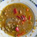 El cooksnap de Mario Beltrán Pérez cuando hizo Alubias blancas con bacalao y verduras en olla rápida.
