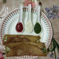 Parul Manish Jain का कुकस्नैप जब उन्होंने हरी मूंग दाल का चीला (Hari moong dal ka cheela recipe in Hindi) बनाया था।