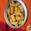 Misha dara का कुकस्नैप जब उन्होंने पकौड़ी आलू की बनाया था।