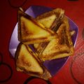 El cooksnap de juliocorti70 cuando hizo Tostado de jamón y queso en sandwichera.