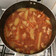 El cooksnap de Macarena Lastra cuando hizo Pollo Arvejado.