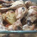 El cooksnap de Serhiy cuando hizo Muslos de pollo asados al horno con verduras y salsa de limón.